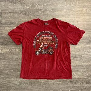 Mens Harley Davidson Motorcycles Biker Crystal River Florida Shirt Sz. XL
